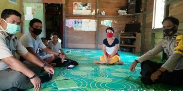 Giat Sosialisasi Saber Pungli Polsek Seruyan Hulu