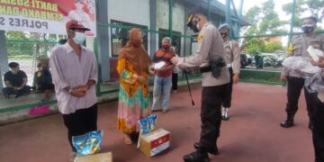 Digelar Vaksinasi Massal, Maskerisasi dan Bakti Sosial Dalam Rangka HUT Bhayangkara