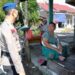 Satpolairud Polres Seruyan Himbau Prokes Covid-19 ke Warga