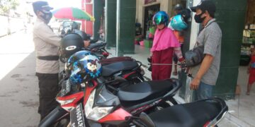 Tim Yustisi Polres Seruyan Himbau Prokes Tekan Covid-19