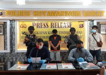 Polres Kobar Kembali Amankan Pelaku Pemalsuan Surat Rapid Test