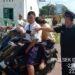 Personel Polsek Danau Sembuluh Bagikan Masker kepada para Pelajar SMP