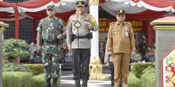 Ikuti Apel Gelar Pasukan Operasi Lilin Telabang 2022, Sekda Nuryakin: Stok Bahan Pokok di Kalteng Aman untuk Natal dan Tahun Baru