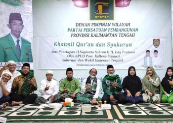 DPW PPP Kalteng Gelar Khataman Al-Qur’an Atas Penetapan H.Sugianto Sabran dan H. Edy Pratowo