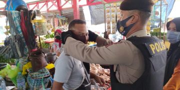 Tim Yustisi Sasar Pasar Saik Kuala Pembuang Kabupaten Kabupaten Seruyan