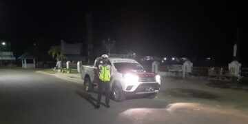 Cegah Balapan Liar Satlantas Polres Seruyan Patroli Malam