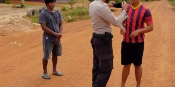 Personel Polsek Seruyan Tengah Tidak Henti-hentinya Lakukan Operasi Yustisi