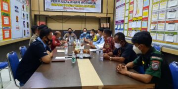 Kapolres Seruyan Pimpin Rapat Pembahasan Permasalahan Agraria