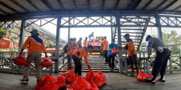 BPBD Lamandau Kembali Salurkan 192 Paket Sembako Bantuan Donatur