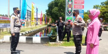 Kapolda Kalteng Kunjungan Kerja ke Polres Seruyan Tahun 2021