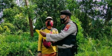 Polsek Seruyan Hilir Tingkatkan Patroli dan Sosialisasi Tentang Karhutla