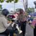 Sat Lantas Polres Seruyan Sampaikan Himbauan Prokes dan 3M