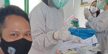 Sejumlah Wartawan di Murung Raya Terima Vaksin Tahap Kedua