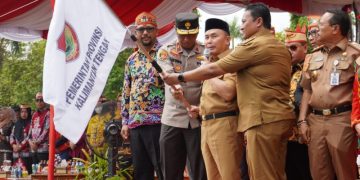Gubernur Kalteng H. Sugianto Sabran Hadiri Karnaval Budaya FBIM 2023