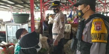 Tim Yustisi Polres Seruyan Rutin Melaksanakan Himbauan Prokes