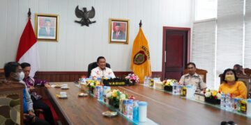 Wagub Kalteng Hadiri Rapat Koordinasi Penanganan Wabah PMK