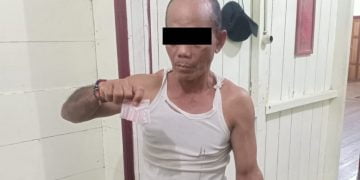 Bandar Sabu di Desa Tumbang Manggu Tertangkap Tangan