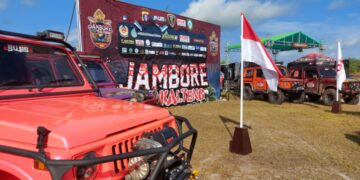 Meriah Jambore Jip Kalteng 2022 di Sampit