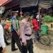 Anggota Satreskrim Laksanakan Giat Yustisi di Pasar Saik Kuala Pembuang