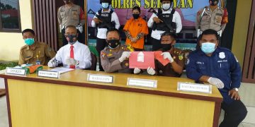 Polres Seruyan Musnahkan Barang Bukti Sabu Seberat 9,54 Gram 