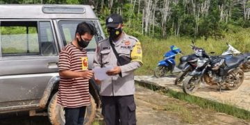 Polsek Seruyan Hulu  Sosialisasi Cegah Karhutla