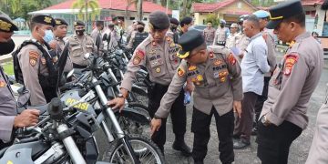 Siaga Karhutla, Polres Pulang Pisau Cek Kesiapan Sarpras dan Ranmor Lapangan