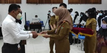 Sebanyak 103 Orang CPNS dan 950 PPPK Terima SK Pengangkatan