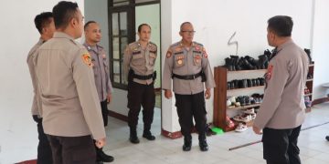 Cek dan Kontrol Asrama, Kapolres Seruyan Tinjau Langsung Kebersihan