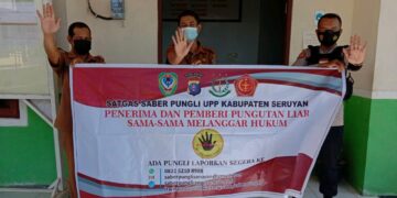 Polsek Danau Sembuluh Sosialisasikan Zona Integritas dengan Spanduk