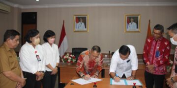 Dinas PMD Kalteng dan Dinas PMD Dukcapil Bali, Teken PKS