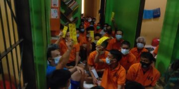 Kasat Tahti Polres Seruyan Perhatikan Kebutuhan Tahanan