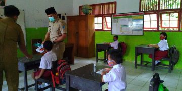 Pembelajaran Tatap Muka di Lamandau Terapkan Protokol Kesehatan