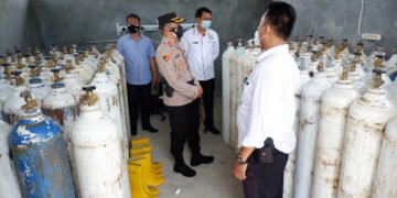 Kapolres Seruyan Cek Ketersediaan Oksigen di Rumah Sakit