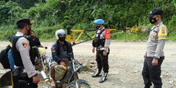 Polsek Seruyan Hulu Melaksanakan Kegiatan Yustisi di PT. Erna Djuliawati     