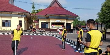 Jaga Kebugaran, Personel Polres Seruyan Laksanakan TKJ Berkala