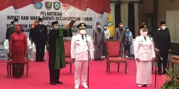 Sah, Halikinnor-Irawati Bupati dan Wakil Bupati Kotim Periode 2021-2024