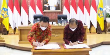 Sepakati Kerja Sama, Gubernur Kalteng dan Gubernur Bali Teken MoU