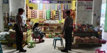 H+4 Lebaran Polres Seruyan Cek Harga Sembako
