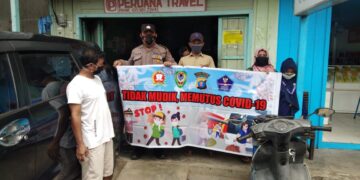 Sat Binmas Polres Seruyan Sosialisasi Larangan Mudik