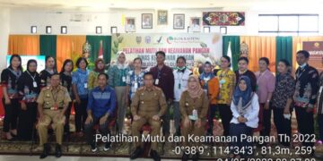 Dinas Ketahanan Pangan Kalteng Bersama Dinas Ketahanan Pangan Mura Adakan Pelatihan Mutu dan Keamanan Pangan