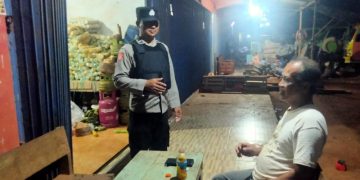 Polsek Danau Sembuluh Gelar KRYD Cegah Gangguan Kamtibmas