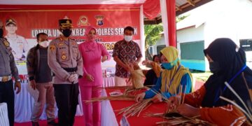 Peringati Hari Bhayangkara Ke-75, Sat Lantas Polres Seruyan Melaksanakan Lomba UMKM