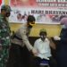 Jelang Hut Bhayangkara ke 75, Polres Seruyan Laksanakan Vaksinasi Massal