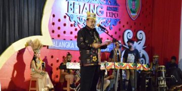 Wakili Gubernur Kalteng, Sekda Nuryakin Buka Betang Expo 2022
