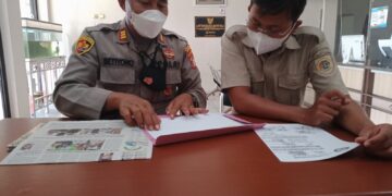Kabag Log Polres Seruyan-BPN Koordinasi Sertifikasi Tanah