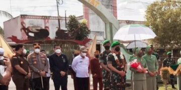 Dandim Letkol Kav Ferdiansyah Tiba di Makodim 1011 Kuala Kapuas