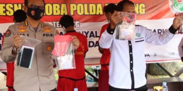 Lagi, Polda Kalteng Ringkus 3 Pelaku Pengedar Sabu