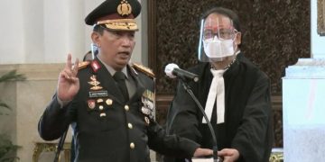Presiden Jokowi Lantik Listyo Sigit Jadi Kapolri Gantikan Idham Aziz