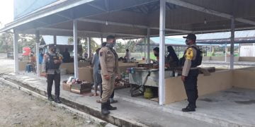 Polsek Seruyan Hilir Giat Operasi Yustisi Tegakkan Prokes 3M