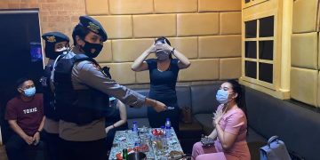 Ditsamapta Polda Kalteng Kembali Razia THM di Palangka Raya